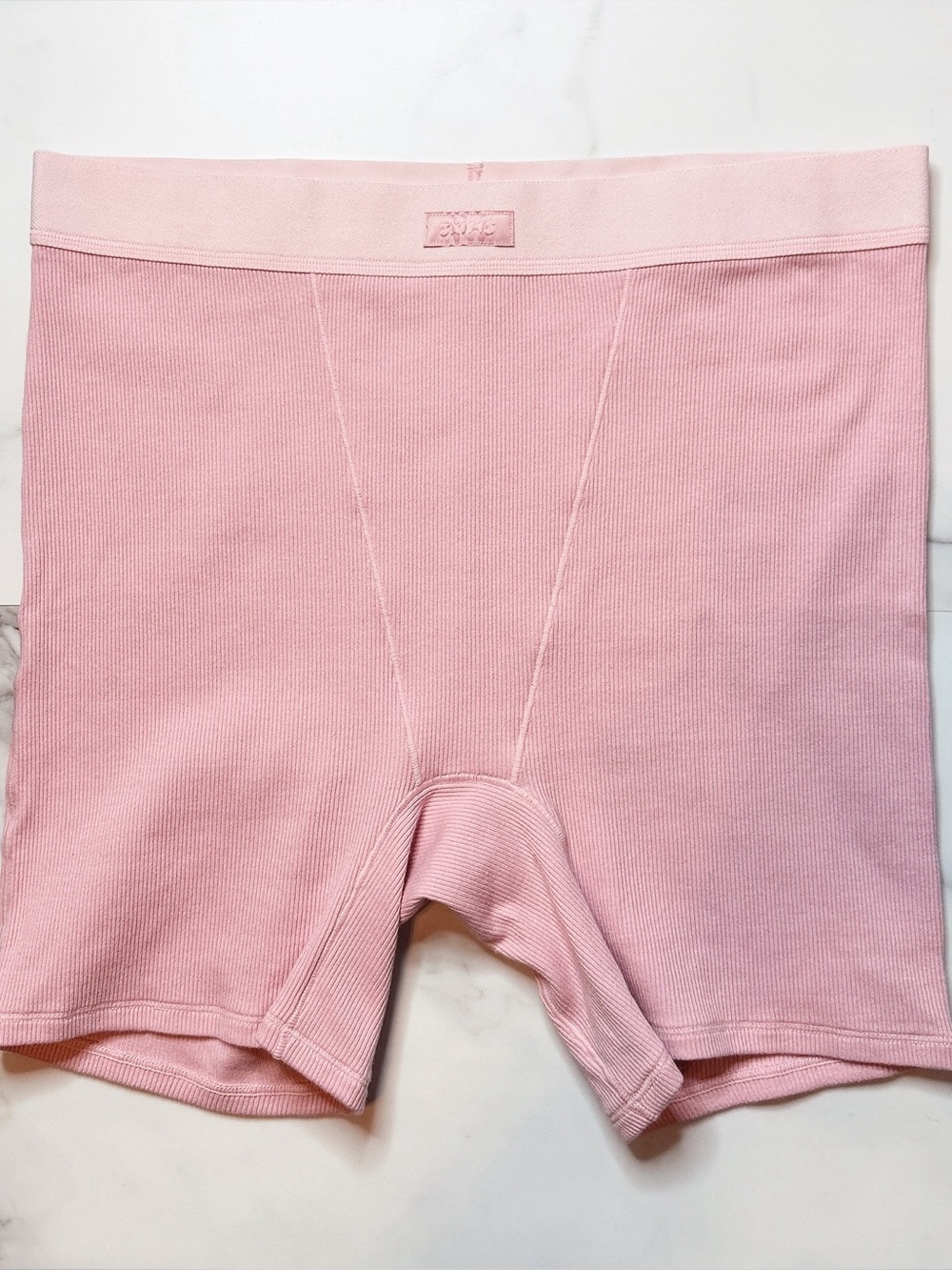 Skims Cotton Rib Boxer Shorts